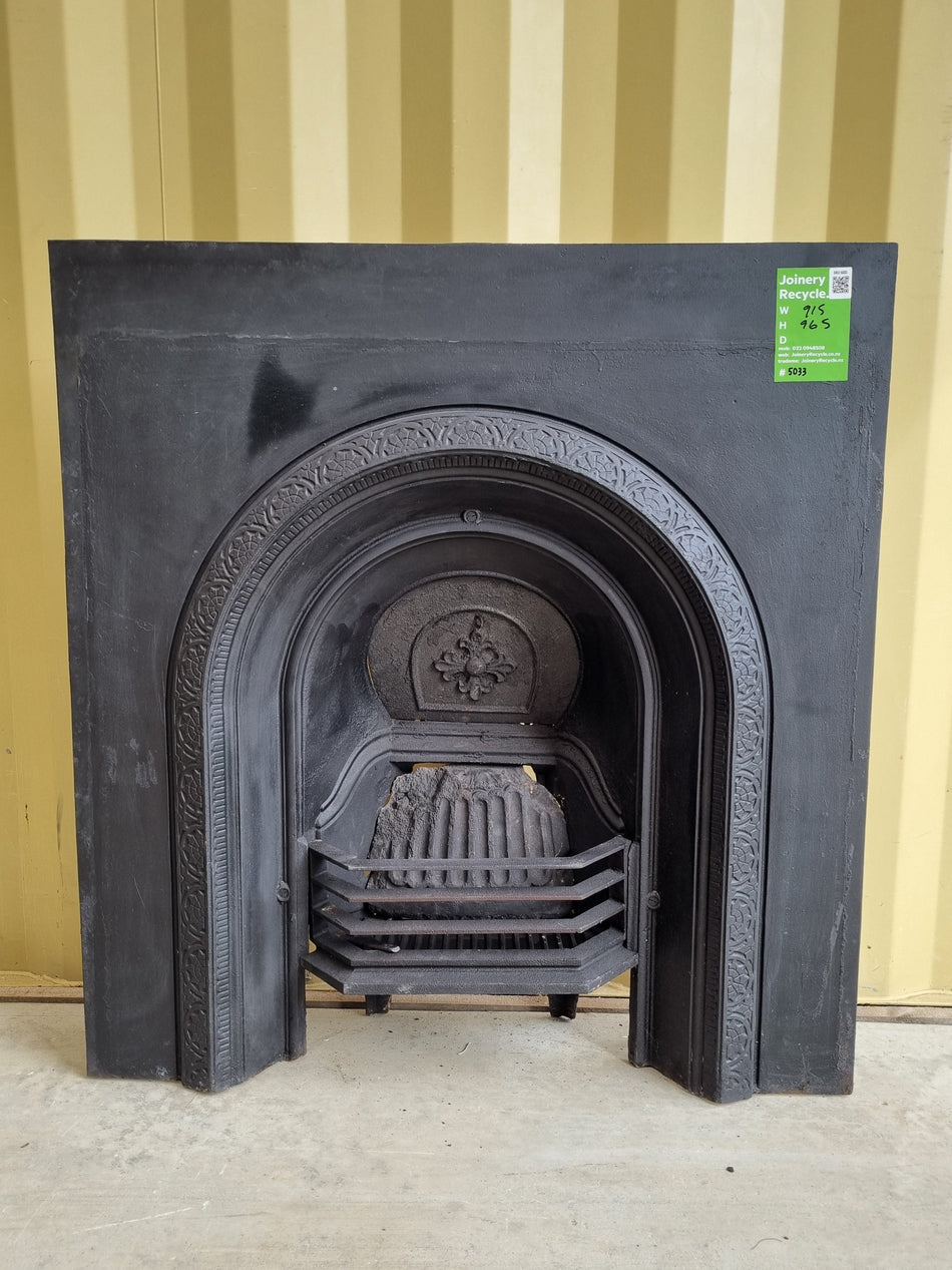 Antique Cast Iron Fireplace Register 915 W  x  965 H [#5033 SF] Joinery Recycle