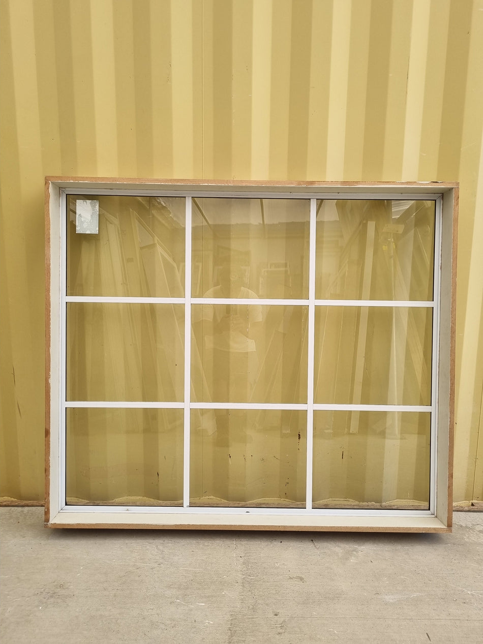 Colonial Aluminium Window White   1400 W  x 1200  H  [#5041] Joinery Recycle