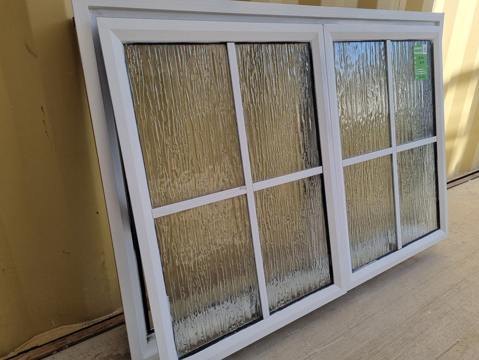 Aluminium BATHROOM Window White 1200  W  x  800 H  [#5052 SF] Joinery Recycle