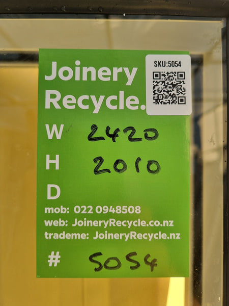 RANCH SLIDER colour 2420 W x 2010 H [#5054 SF] Joinery Recycle
