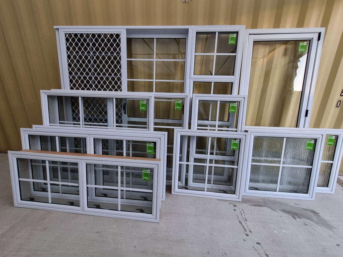 HOUSE LOT ALUMINIUM JOINERY - WHITE  [#BLK 0057 SF] Joinery Recycle