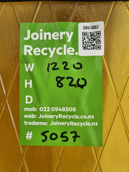 Aluminium Window White  1220 W  x  820 H  [#5057] Joinery Recycle