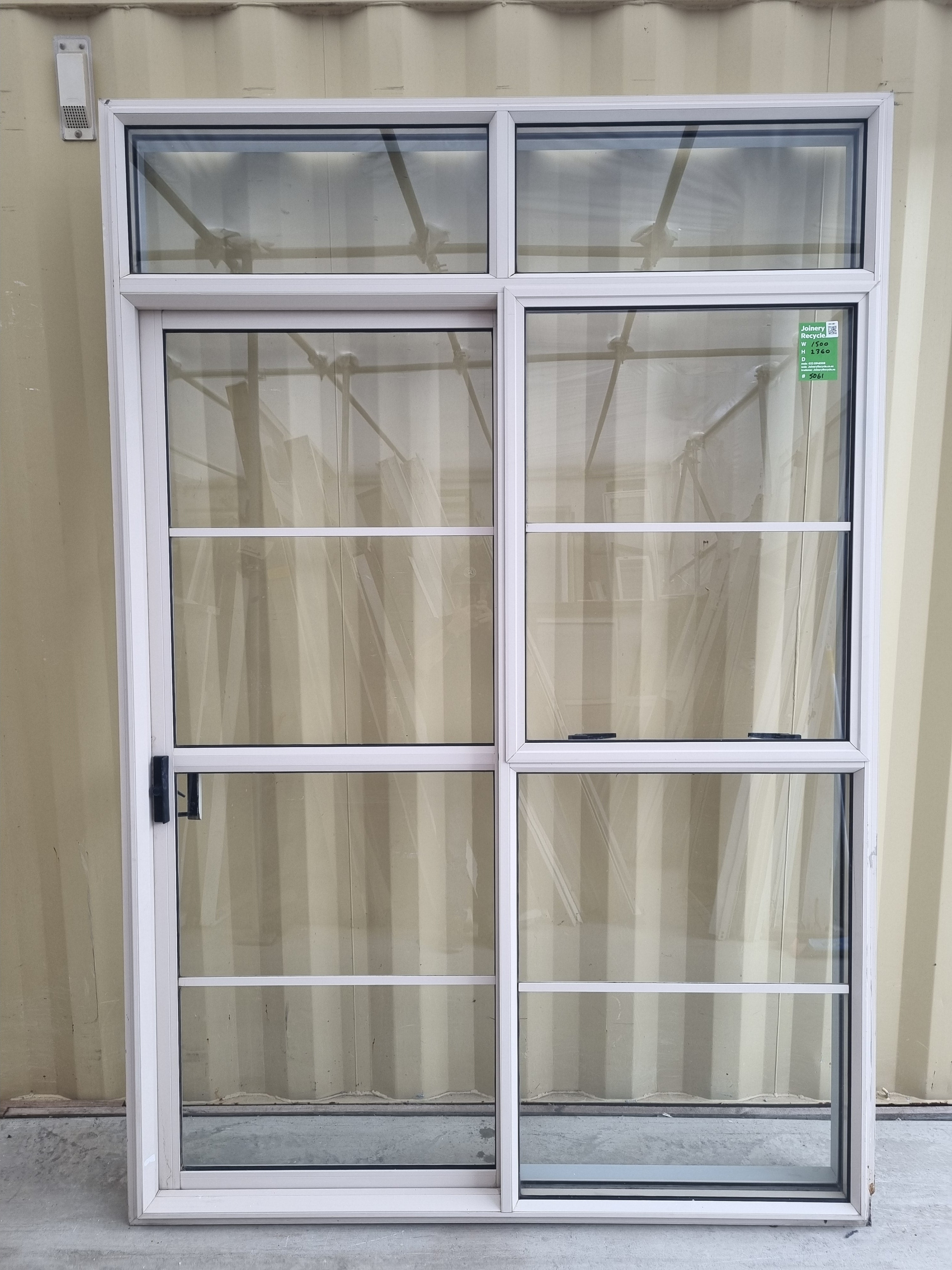 RANCH SLIDER Beige  1500 W x 2360 H [# 5061] Joinery Recycle