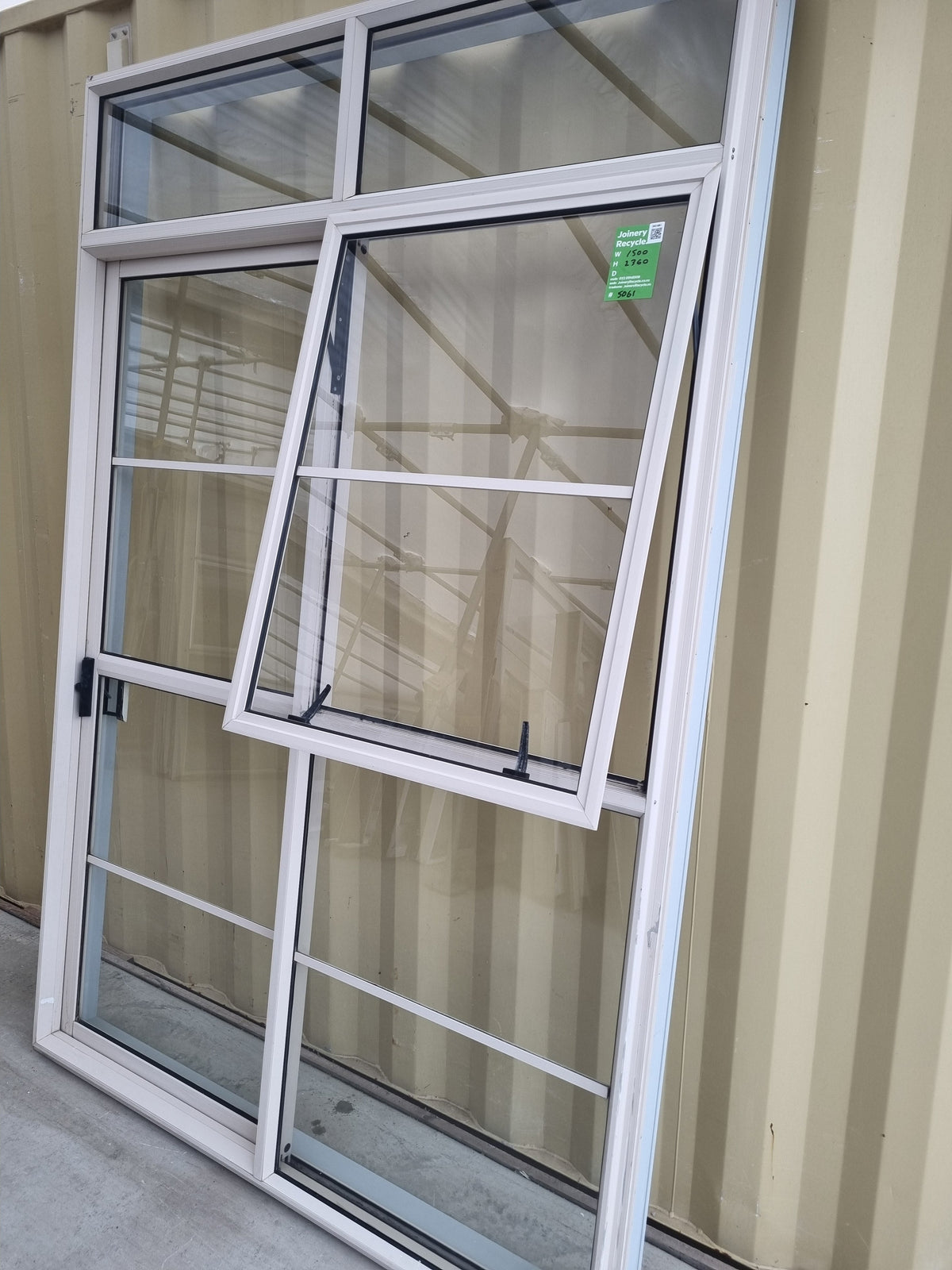 RANCH SLIDER Beige  1500 W x 2360 H [# 5061] Joinery Recycle