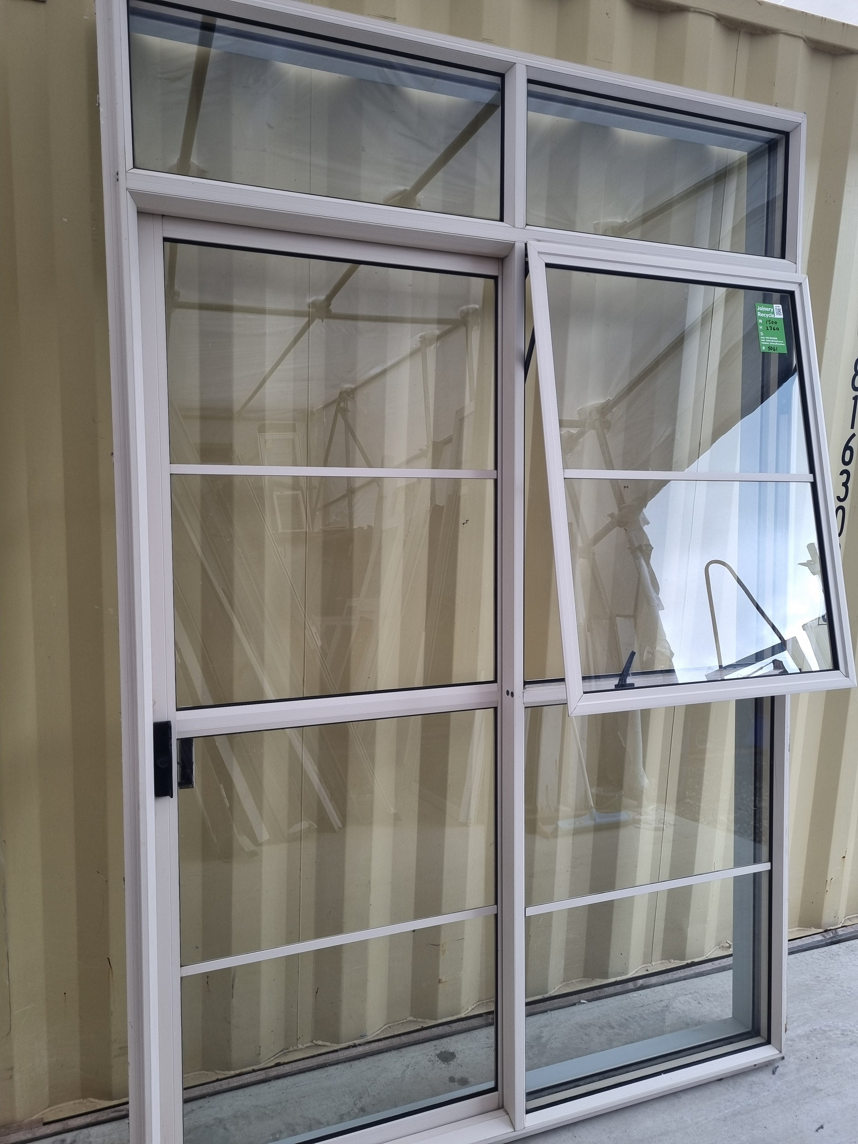 RANCH SLIDER Beige  1500 W x 2360 H [# 5061] Joinery Recycle