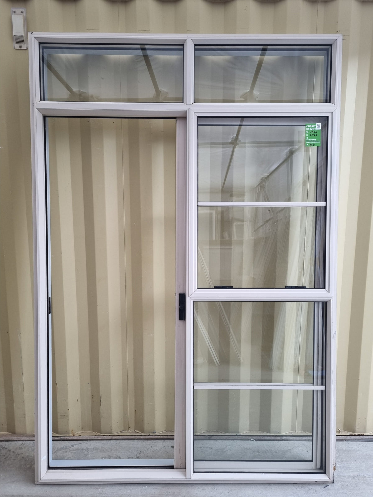 RANCH SLIDER Beige  1500 W x 2360 H [# 5061] Joinery Recycle