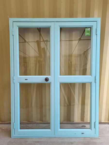 Aluminium French Door  1400 W x 1900 H [#4063 SF] Joinery Recycle