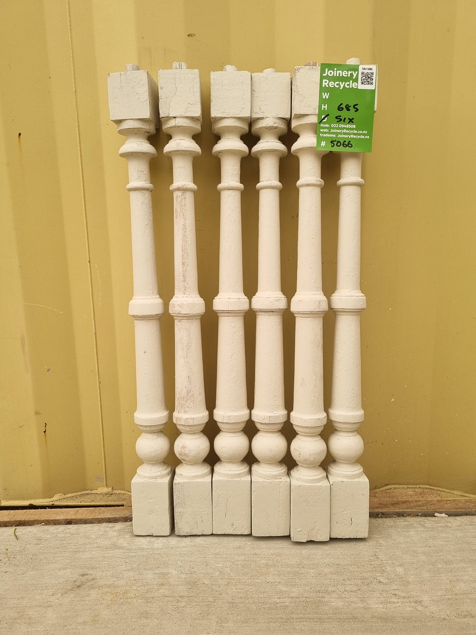 Ballustrade 6 pieces x 685 H [#5066] Joinery Recycle