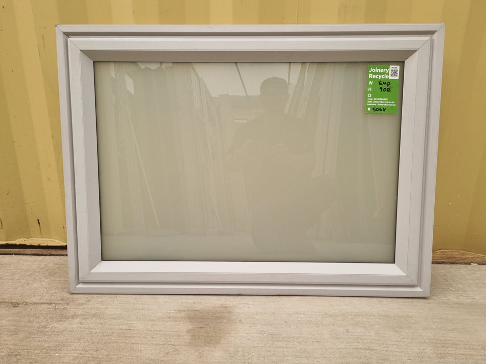 Aluminium Window Grey  640 W  x  900 H [#5068] Joinery Recycle