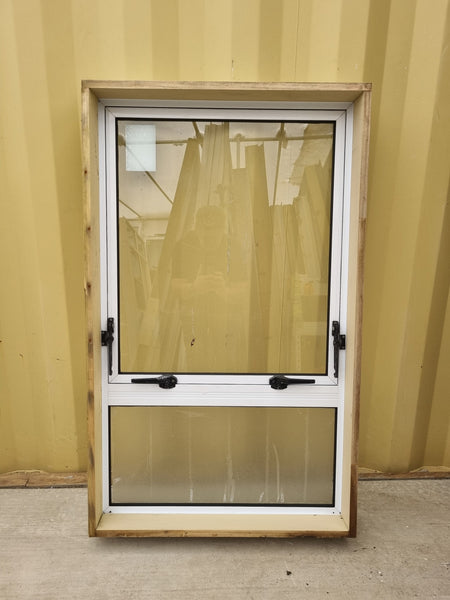 Aluminium Window White  700 W  x  1150 H  [#4577/01] Joinery Recycle