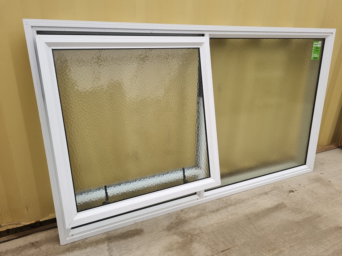 Aluminium Window White  1790 W  x  1000 H  [#5070] Joinery Recycle