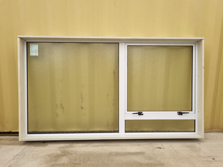 Aluminium Window White  1790 W  x  1000 H  [#5070] Joinery Recycle