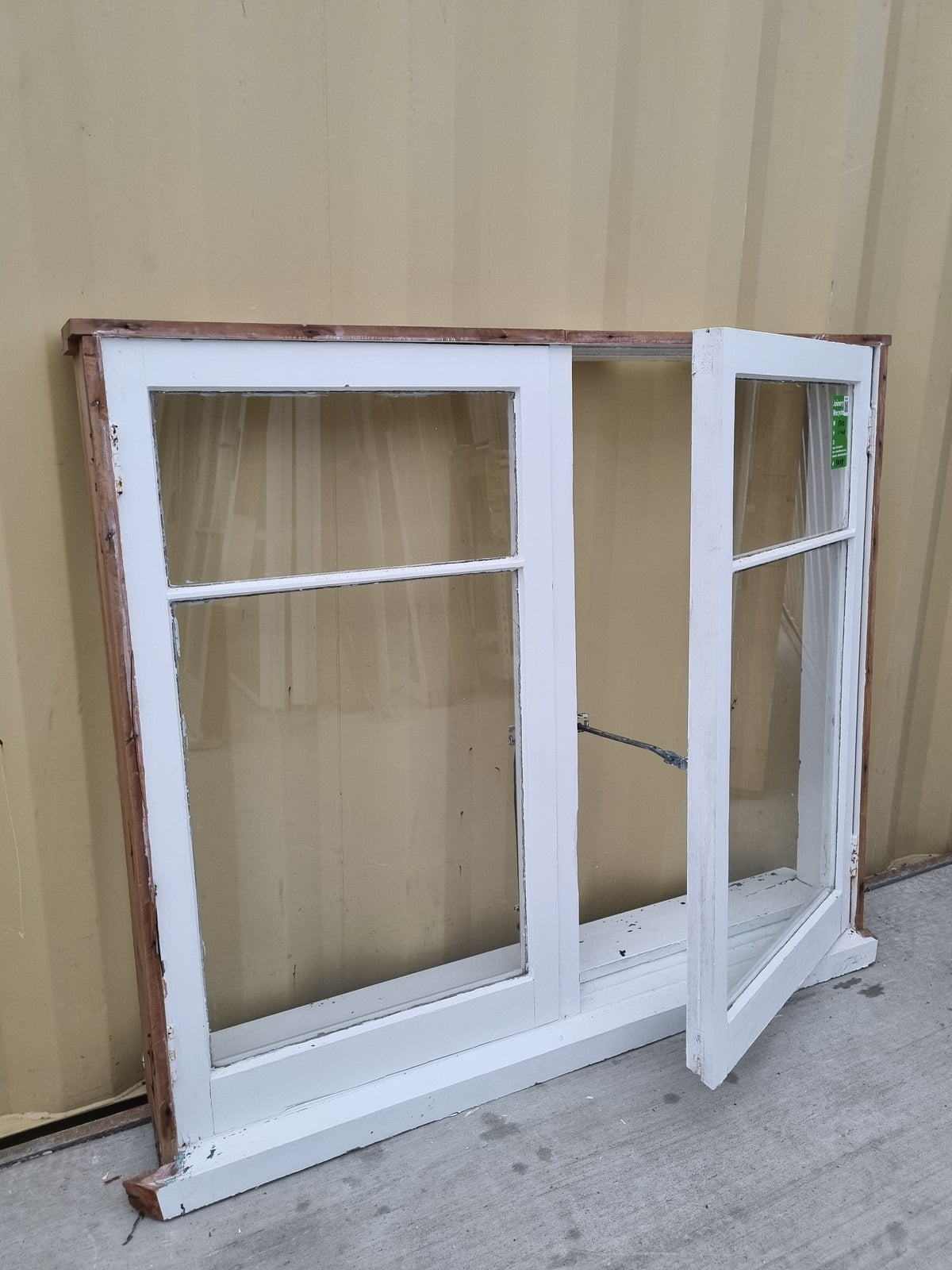 Wooden Window 1310 W x 1140 H [#5078] Joinery Recycle