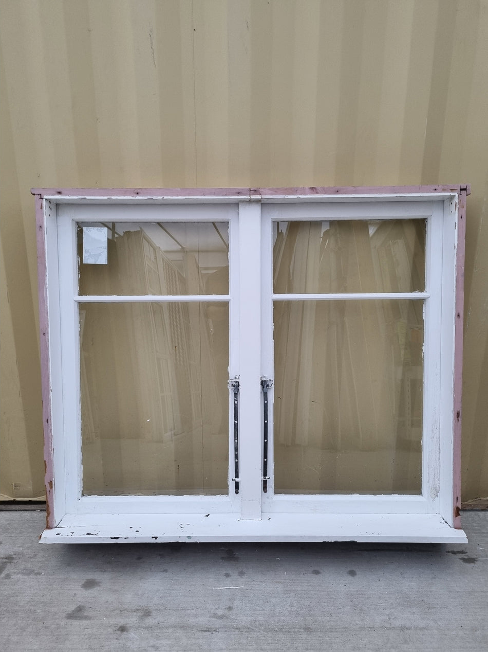 Wooden Window 1310 W x 1140 H [#5078] Joinery Recycle