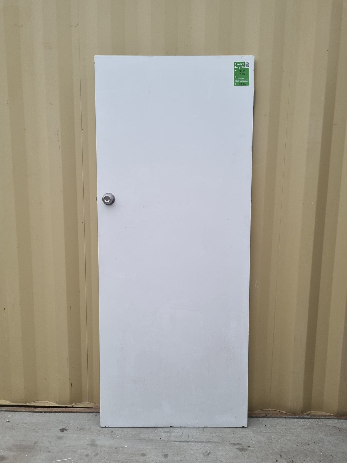 Internal Hollow Core Door   810 W  x   1980 H  [#5082] Joinery Recycle