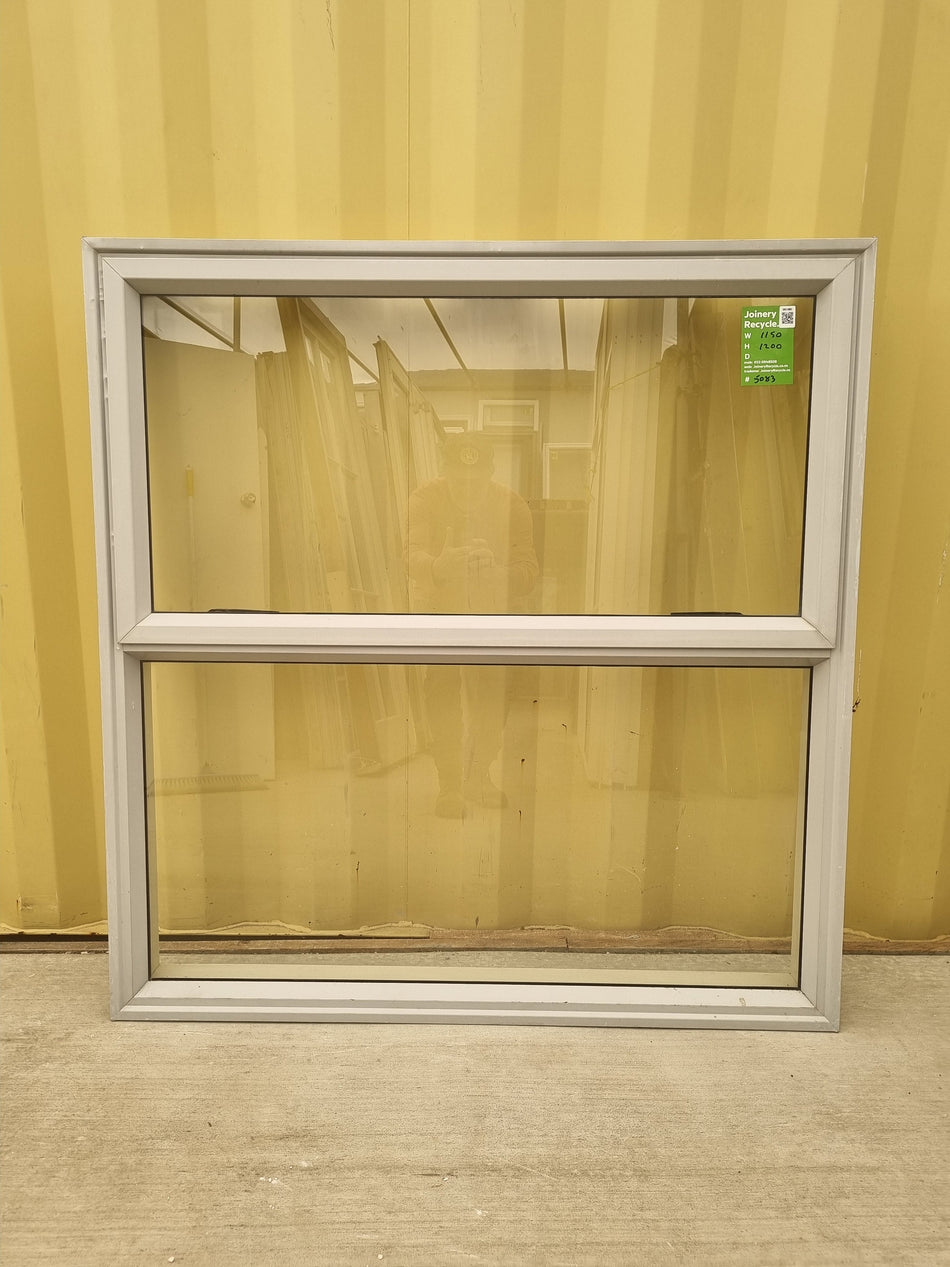 Aluminium Window Off White 1150 W  x  1200 H [#5083 SF] Joinery Recycle