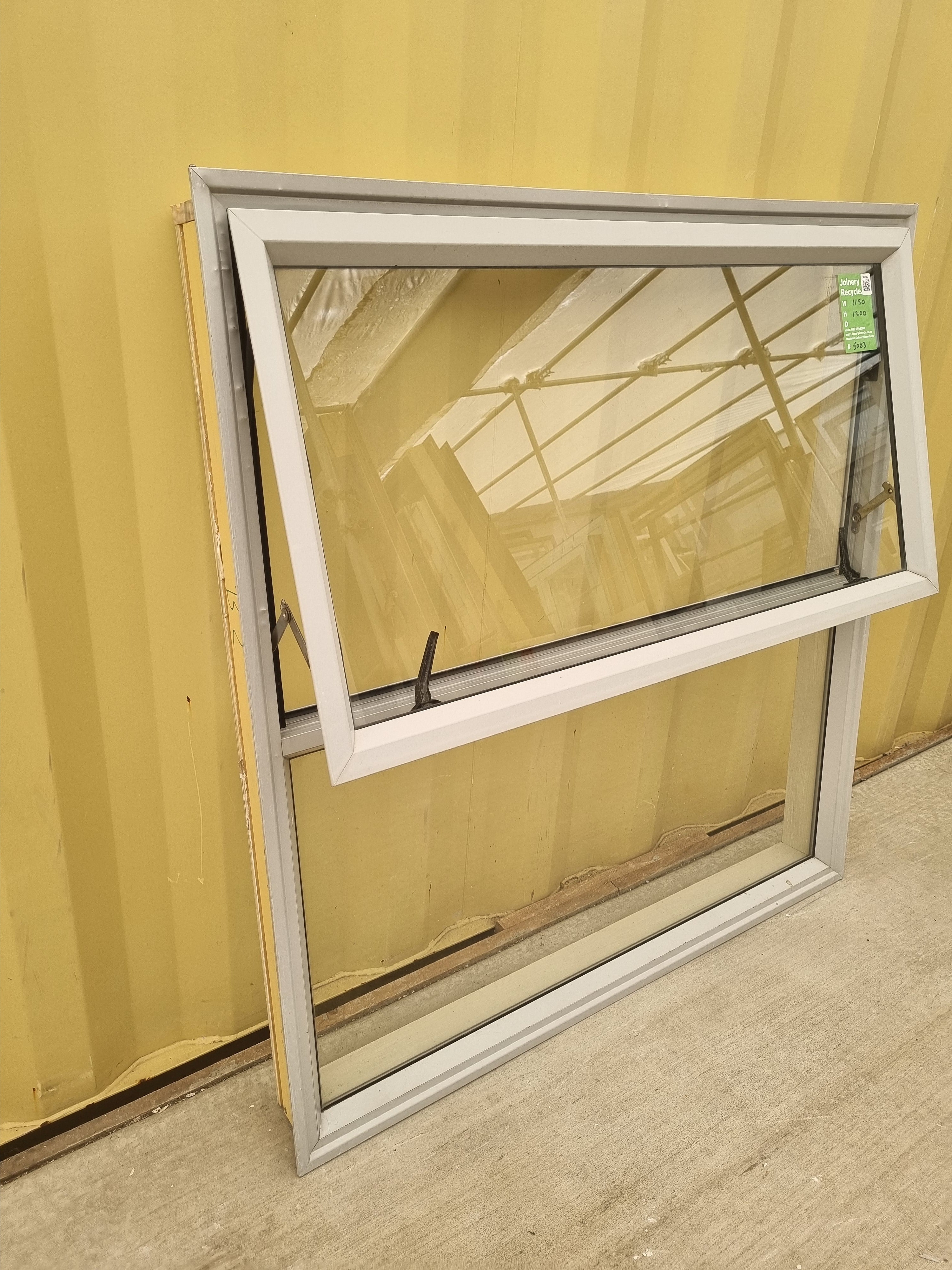 Aluminium Window Off White 1150 W  x  1200 H [#5083 SF] Joinery Recycle
