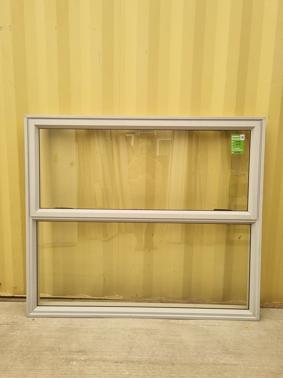 Aluminium Window Off White  1400 W  x 1200 H [#5084] Joinery Recycle