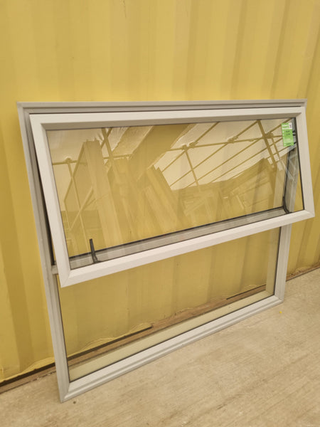 Aluminium Window Off White  1400 W  x 1200 H [#5084] Joinery Recycle