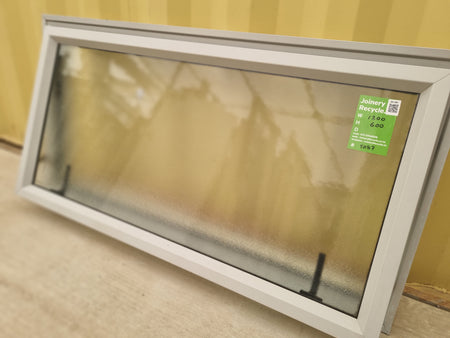 Aluminium Window Off White 1200 W  x 600 H [#5087] Joinery Recycle