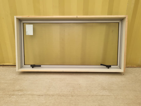 Aluminium Window Off White 1200 W  x 600 H [#5087] Joinery Recycle