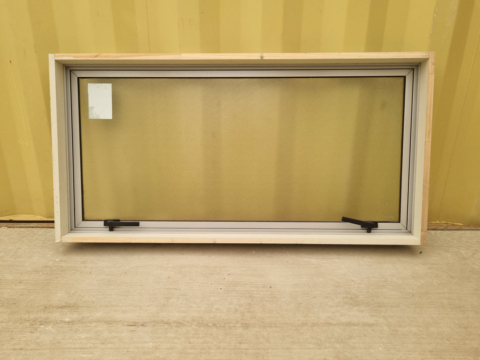 Aluminium Window Off White 1200 W  x 600 H [#5087] Joinery Recycle