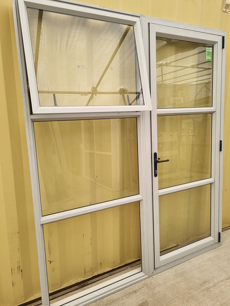 Aluminium French Door  1800 W x 2100 H [#5088] Joinery Recycle