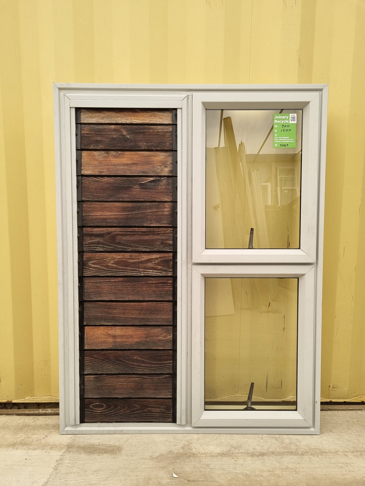HOUSE LOT ALUMINIUM JOINERY Grey   W x  H [#BLK0058] Joinery Recycle