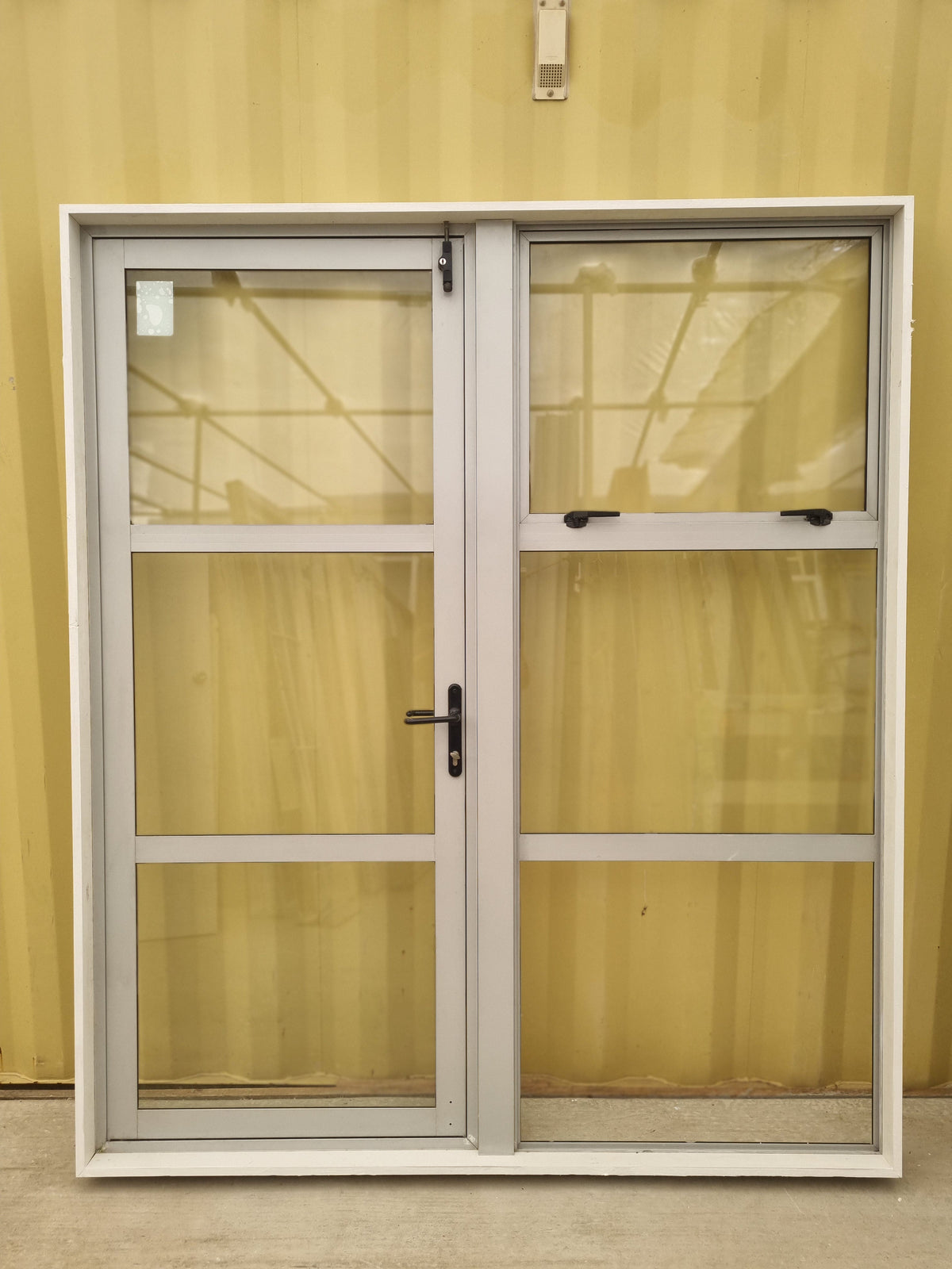 Aluminium French Door  1800 W x 2100 H [#5088] Joinery Recycle