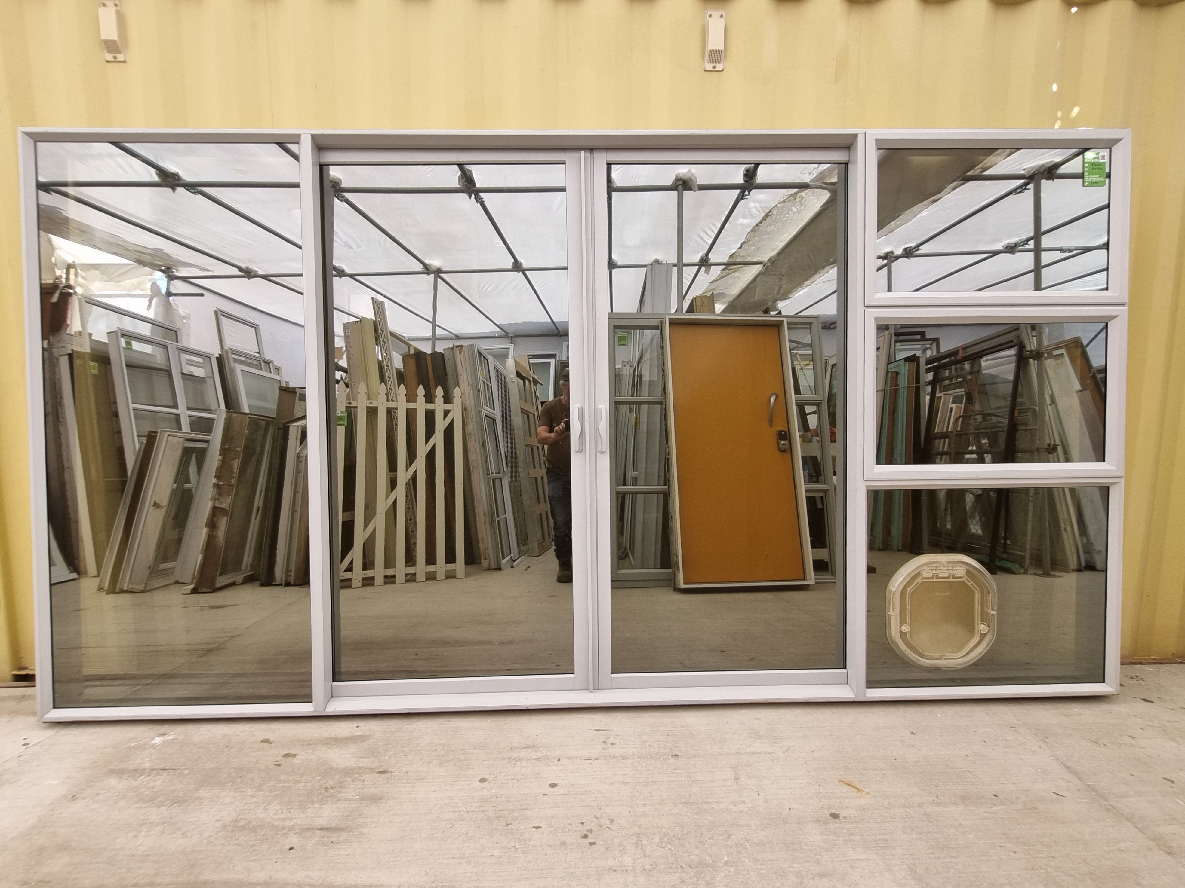 HOUSE LOT ALUMINIUM JOINERY Grey   W x  H [#BLK0058] Joinery Recycle