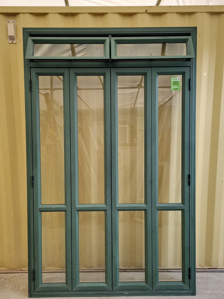 Aluminium Bifold Door with Top Light   1500 W x 2400 H [#5110] Joinery Recycle