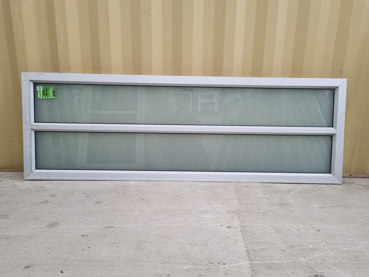 Aluminium Window White  640 W  x  2040 H  [#5135] Joinery Recycle