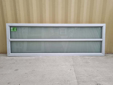 Aluminium Window White  640 W  x  2040 H  [#5135] Joinery Recycle