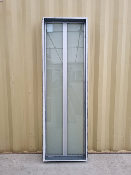 Aluminium Window White  640 W  x  2040 H  [#5135] Joinery Recycle