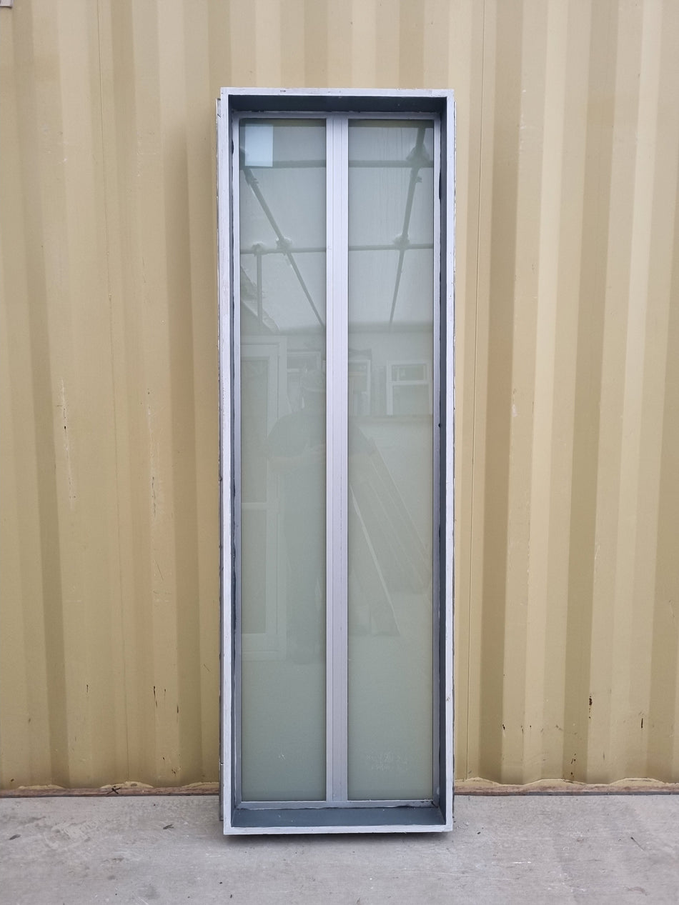 Aluminium Window White  640 W  x  2040 H  [#5135] Joinery Recycle