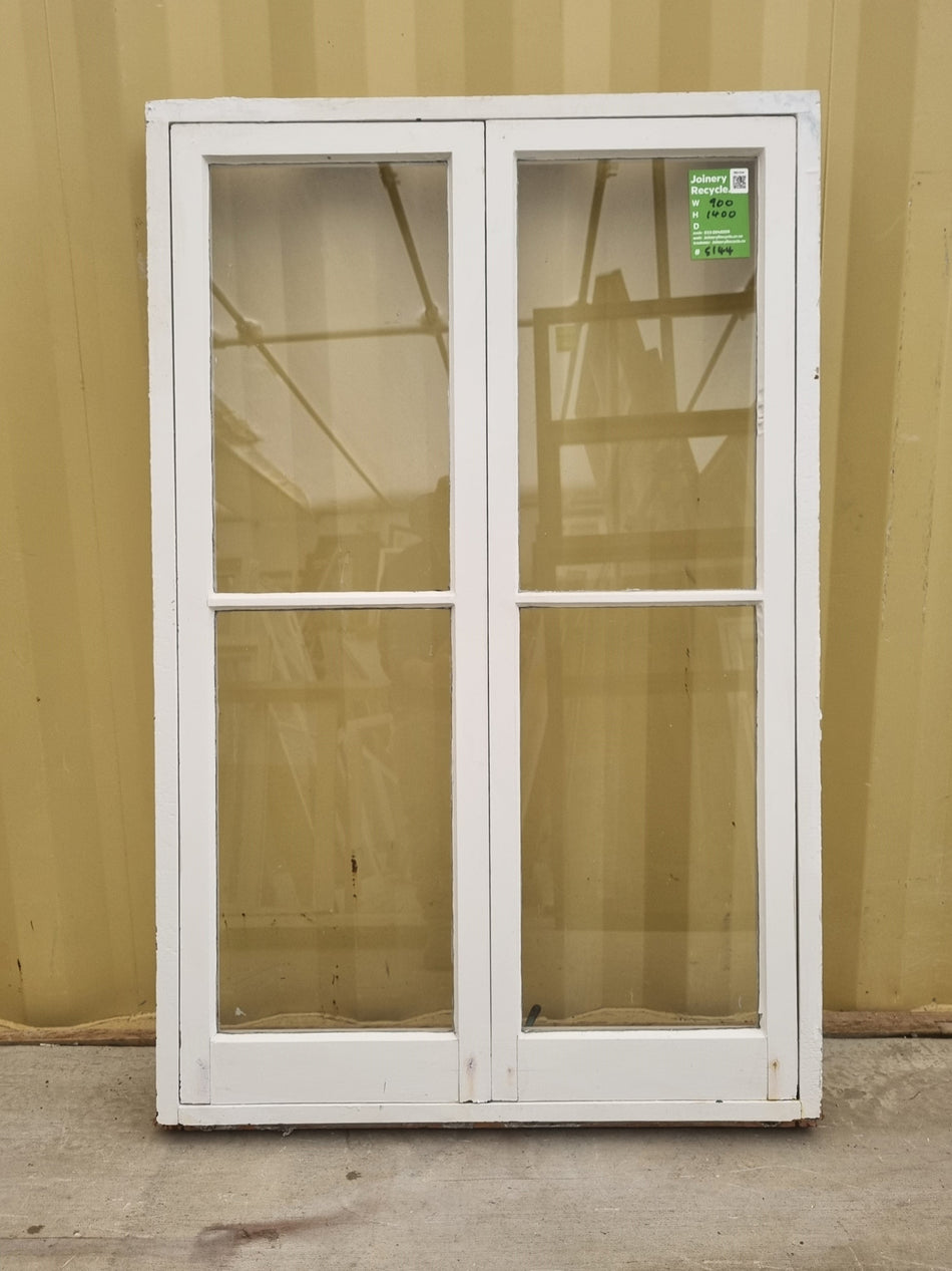 Wooden Casement Window 900 W x 1400 H [#5144] Joinery Recycle