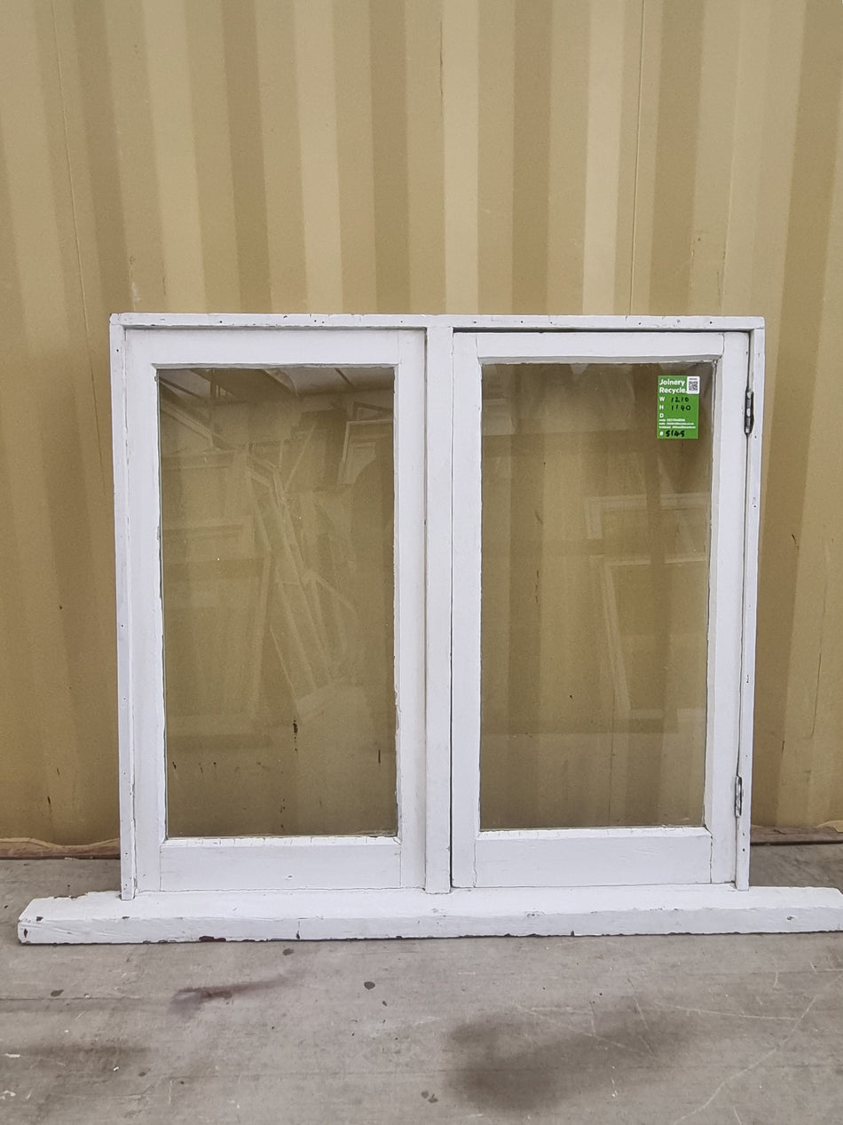 Wooden Casement Window 1210 W x 1140 H [#5145] Joinery Recycle
