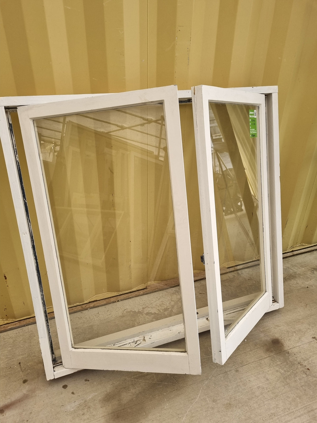 Wooden Casement Window 1200 W x  1110 H [#5146] Joinery Recycle
