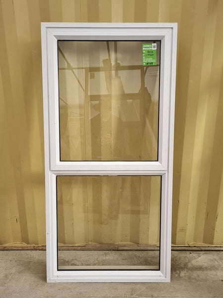 Aluminium Window White  700 W  x  1460 H  [#5149] Joinery Recycle
