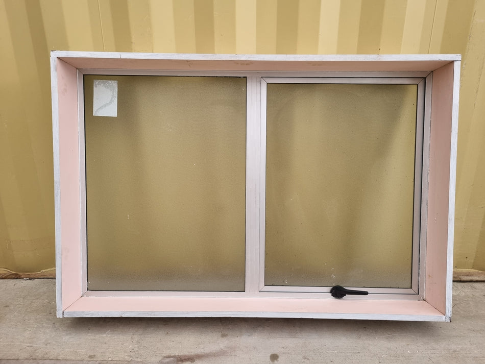 Aluminium Window Silver 1200 W  x 800 H [#5153] Joinery Recycle
