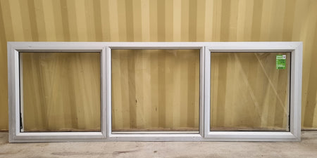Aluminium Window Silver 2390 W  x  790 H  [#5154] Joinery Recycle