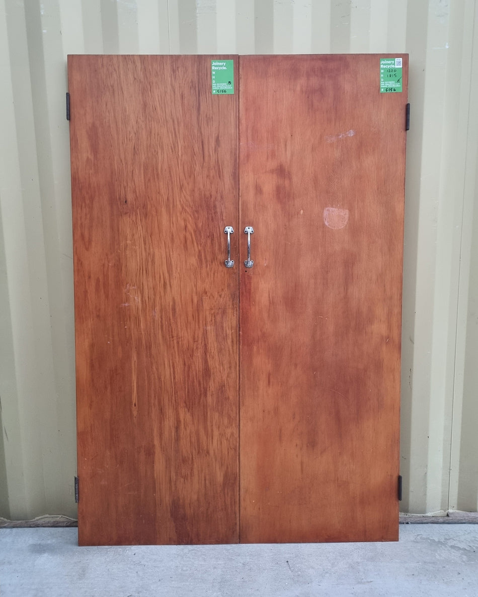 Cupboard Doors Retro Modern Style -   1220 W  x 1815 H [#5156] Joinery Recycle
