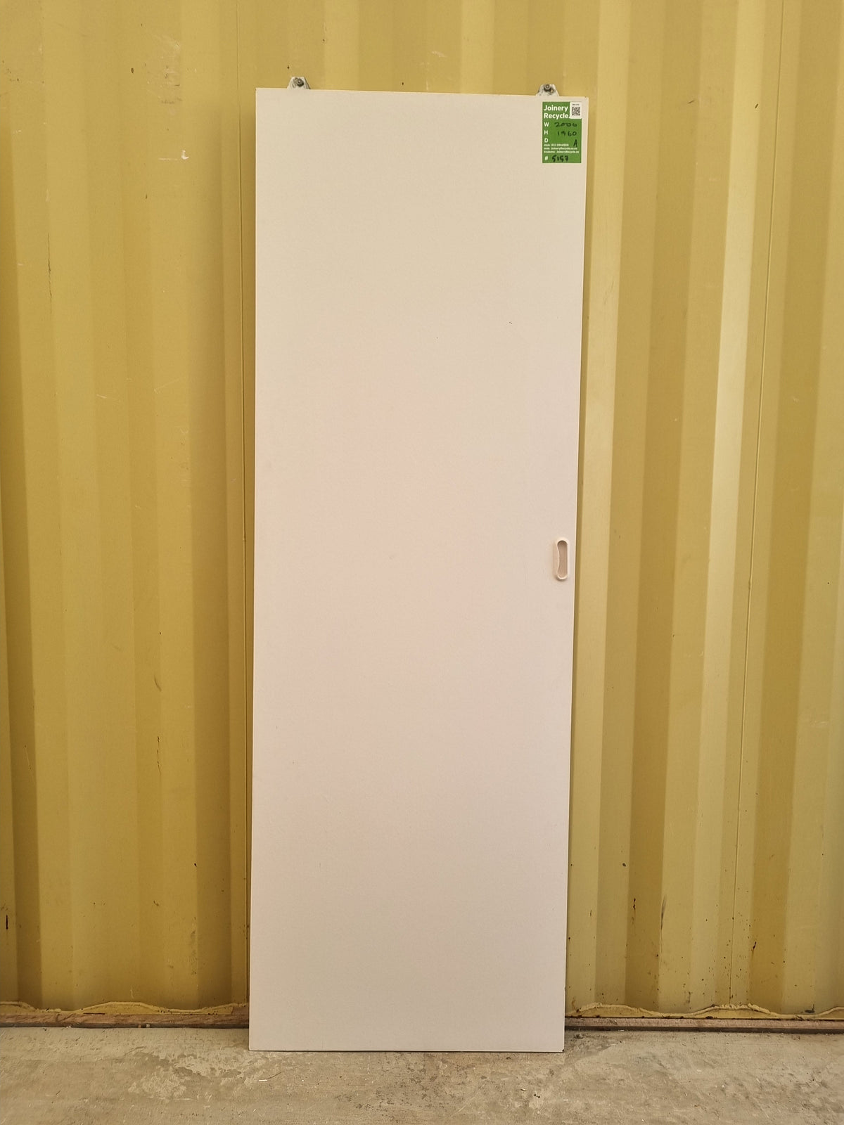Internal Sliding Wardrobe Doors   2000 W  x  1960 H  [#5157] Joinery Recycle