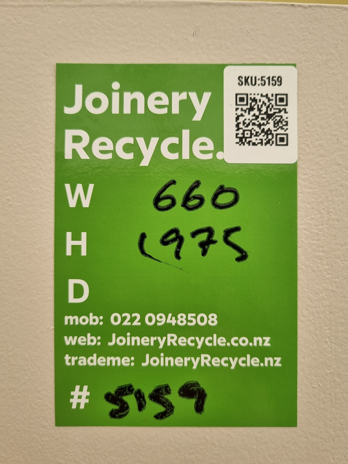 Internal Hollow Core Door   660 W  x  1975 H  [#5159] Joinery Recycle