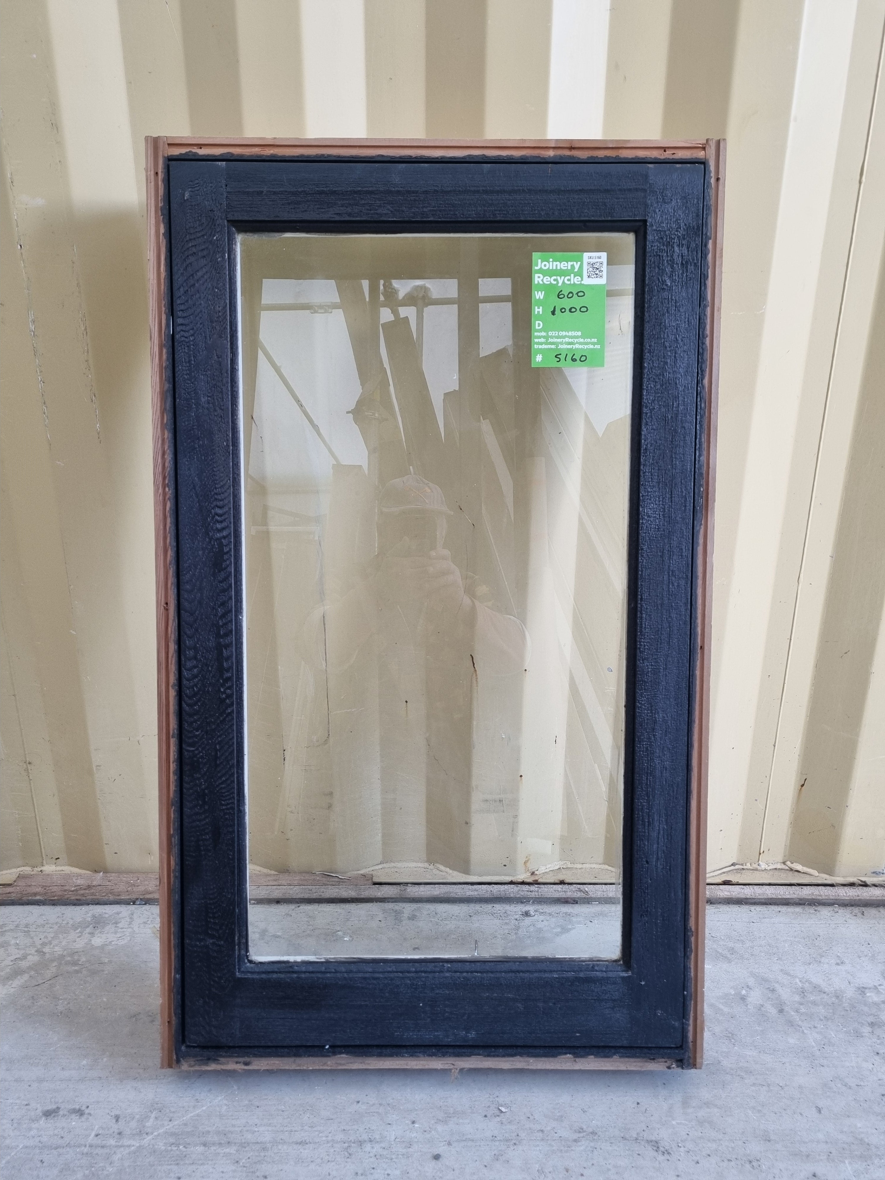 Wooden Window 600 W x 1000 H [#5160] Joinery Recycle