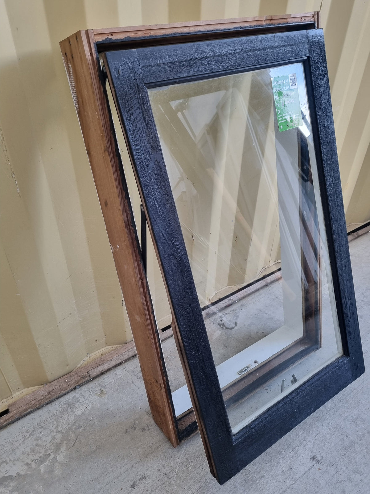 Wooden Window 600 W x 1000 H [#5160] Joinery Recycle