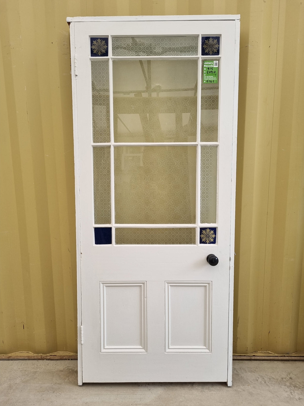 Internal Villa Wooden Door   915 W  x  2090 H  [#5161] Joinery Recycle