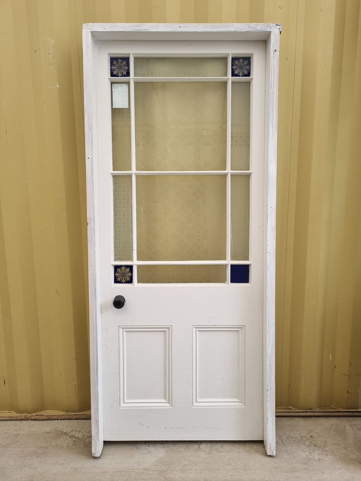 Internal Villa Wooden Door   915 W  x  2090 H  [#5161] Joinery Recycle