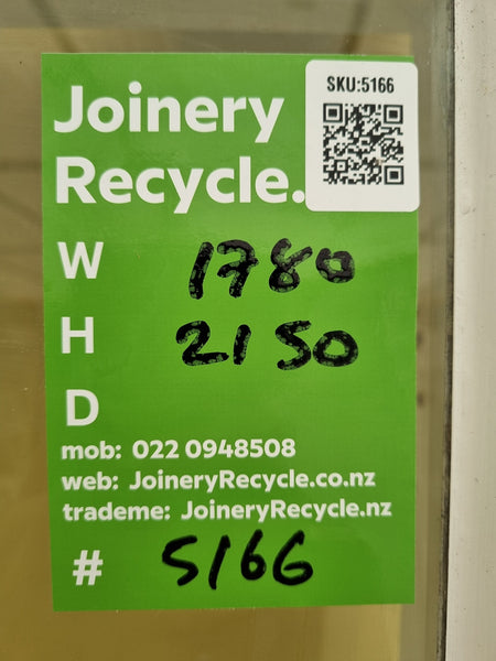 Large Casement Window with Top Lights 1780 W x 2150 H [#5166] Joinery Recycle