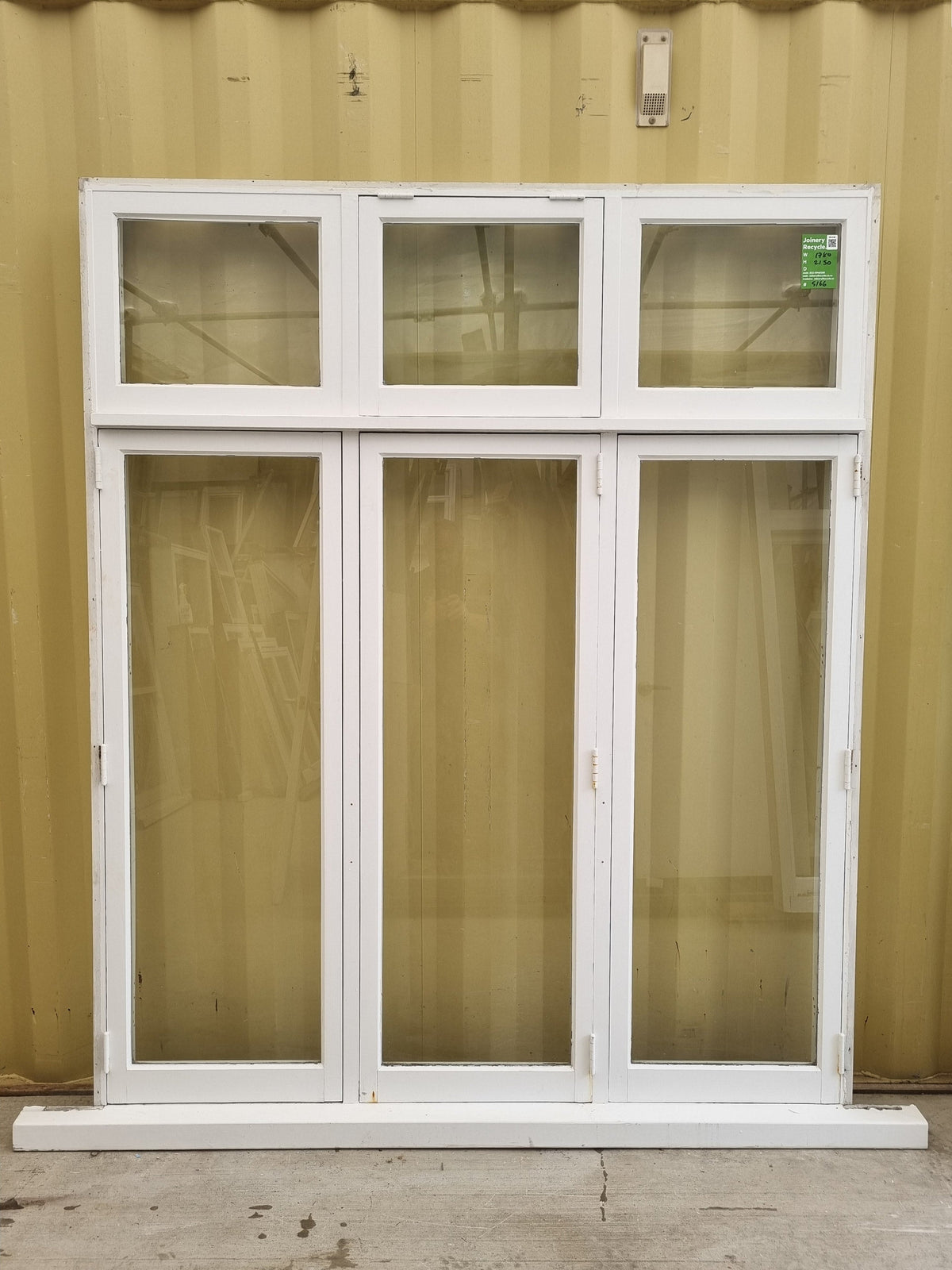 Large Casement Window with Top Lights 1780 W x 2150 H [#5166] Joinery Recycle